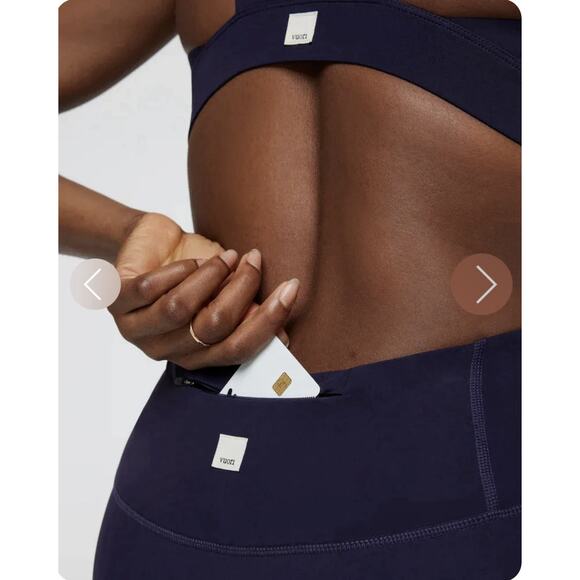 Vuori Women's Stride Legging 25” Atlantic (Purple/Blue) Size S - Picture 3 of 8